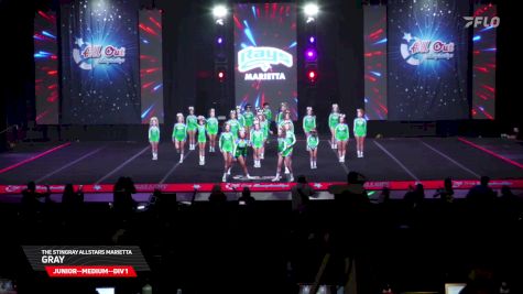 The Stingray Allstars Marietta - Gray [2026 Junior--Medium--Div 1 Day 2] 2026 The All Out Grand Nationals