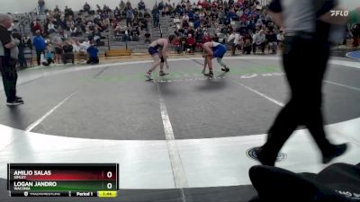 160 lbs Round 2 - Amilio Salas, Simley vs Logan Jandro, Waconia