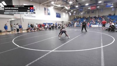 103 lbs Cons. Round 3 - Cadence Grulla, Unattached vs Kaitlin Coleman, Indiana Tech