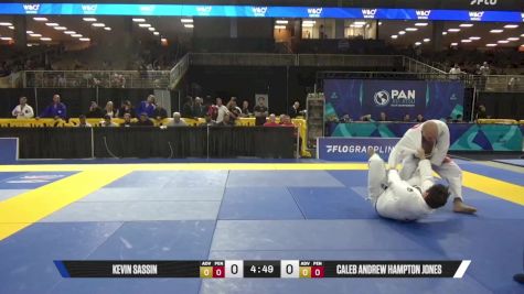 Caleb Andrew Hampton Jones vs Kevin Sassin 2025 Pan Jiu Jitsu IBJJF Championship