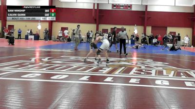 106 lbs Round Of 16 - Calvin Quinn, Canton High School vs Sam Winship, Smittyâ??s Barn