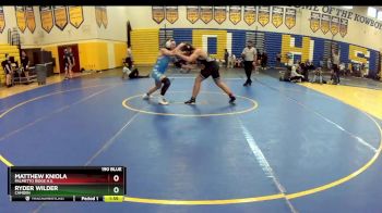 190 Blue Semifinal - Ryder Wilder, Camden vs Matthew Kniola, Palmetto Ridge H.S.