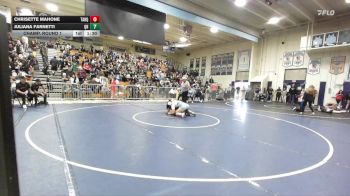 170 lbs Champ. Round 1 - Chrisette Mahone, Tahquitz vs Juliana Farnetti, Quartz Hill
