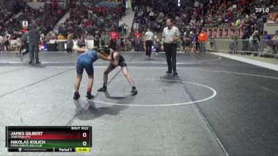 88 lbs Champ. Round 1 - James Gilbert, Junction City vs Nikolas Kolich, Piper Wrestling Club