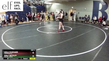 135 lbs. Cons. Round 6 - Holli Zugmaier, Edwardsville vs Emily Beckley, Broken Arrow