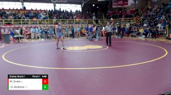 182 lbs Champ. Round 1 - Seer Godwise, Perry Meridian vs Mason Drake, Sullivan