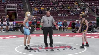 106 lbs Consy Rd Ii - Luke Magnani, Boiling Springs vs Lucas Gratzmiller, Burrell