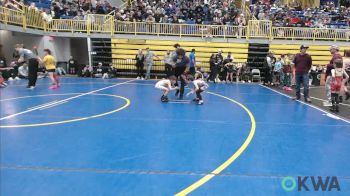 49 lbs Consolation - Leo Sears, Ponca City Wildcat Wrestling vs Grayson Hale, Standfast
