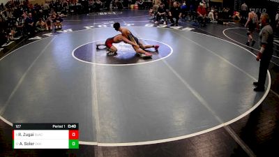 127 lbs Cons. Round 4 - Rocco Zugai, Summit Academy vs Ayden Soler, Claysburg Kimmel Hs