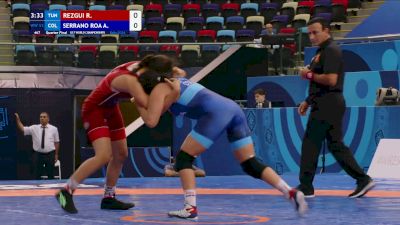 53 kg 1/4 Final - Rahma Rezgui, Tunisia vs Alejandra Roa, Colombia