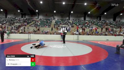 140 lbs Semifinal - Levi Rampy, Bremen Takedown Club vs William Chapple, Level Up Wrestling Center