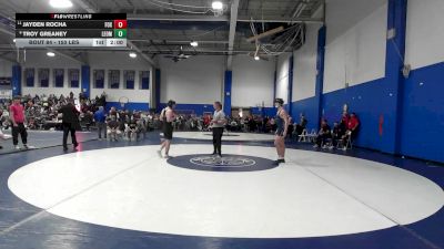 150 lbs Round Of 16 - Jayden Rocha, Foxborough vs Troy Greaney, Leominster