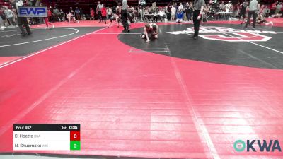 90 lbs Rr Rnd 3 - Colin Hoette, Unattached vs Noah Shuemake, Viking Wrestling Club