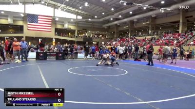 138 lbs Cons. Round 4 - Justin Mikessell, MO vs Truland Stearns, CO