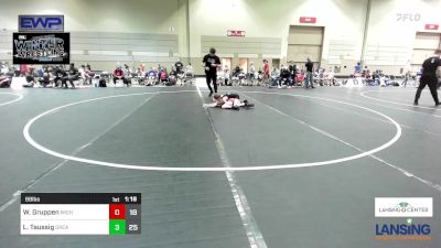 69 lbs Semifinal - Weston Gruppen, Michigan Premier WC - (A) vs Luke Taussig, Greater Heights Wrestling