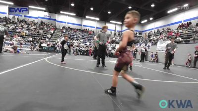 46 lbs Consi Of 16 #2 - Logan Smith, Smith Wrestling Academy vs Avelino Juarez, Clinton Youth Wrestling