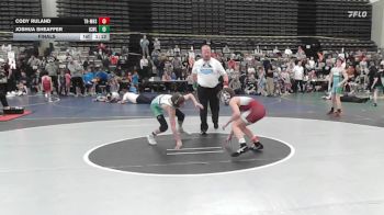 93 lbs Final - Cody Ruland, Triumph Maize - MSE vs Joshua Sheaffer, ICWL Bruisers Club - MSE