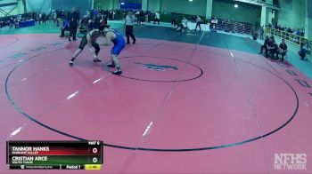 215 lbs Quarterfinal - Cristian Arce, South Tahoe vs Tannor Hanks, Pahrump Valley