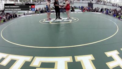 207 lbs Paige Wainscott, Oklahoma vs Jaclyn Hillenburg, Indiana