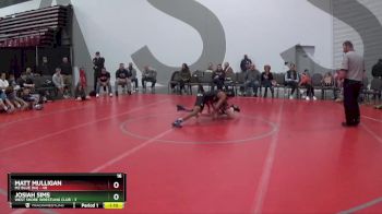 105 lbs Quarterfinals (8 Team) - JOSIAH SIMS, West Shore Wrestling Club vs Matt Mulligan, M2 Blue (NJ)
