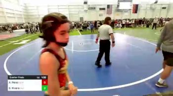 101 lbs Quarterfinal - Avy Perez, Beat The Street Tigers vs Samantha Rivera, California Grapplers