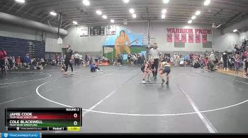 49/52 Round 2 - Jamie Cook, Team Bear Wrestling vs Cole Blackwell, Team Bear Wrestling