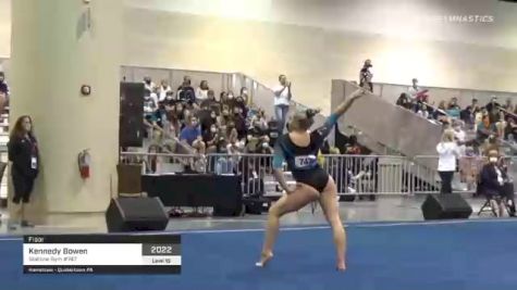 Kennedy Bowen - Floor, Stallone Gym #747 - 2021 USA Gymnastics Development Program National Championships