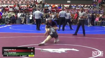 135 lbs Cons. Round 1 - Morgan Hills, Colby HS vs Mya Crabtree, Pomona-West Franklin HS