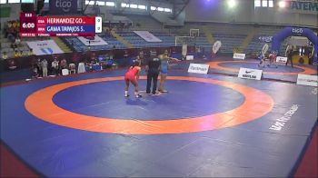 53 kg Rr Rnd 3 - Karla Yesenia Hernandez Gonzalez, El Salvador vs Sabrina Gama Tapajos, Brazil