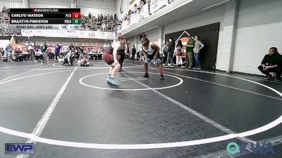 Rr Rnd 1 - Carlito Watson, Pitbull Wrestling Academy vs Braxtyn Pinkston, Pocola Youth Wrestling