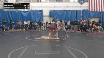 285 lbs Cons. Round 2 - Sam Moffet, King`s (pa) vs Basheer Hadi, Marymount
