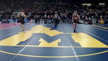 4A 144 lbs Cons. Round 1 - Ace Sutorious, Marsh Valley vs Kannon Gambrel, Buhl