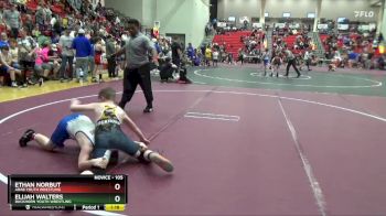 105 lbs Semifinal - Elijah Walters, Buckhorn Youth Wrestling vs Ethan Norbut, Arab Youth Wrestling