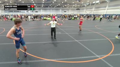 157 lbs Cons. Round 4 - Aurelius Vega, Unattached vs Alex Aardema, Unattached