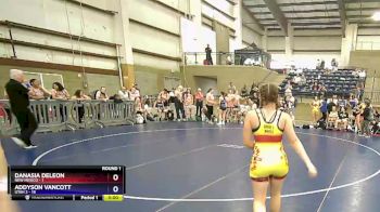 125 lbs Round 1 (3 Team) - Addison Call, Utah 2 vs Aspen Rhodes, New Mexico