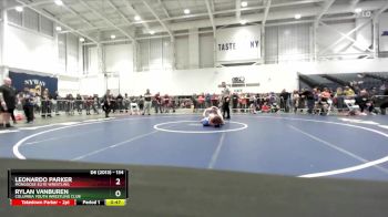 134 lbs Semifinal - Leonardo Parker, Mongoose Elite Wrestling vs Rylan VanBuren, Columbia Youth Wrestling Club