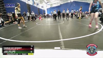 135 lbs Semis (4 Team) - Charlie Kay Kennedy, Untouchables Purple vs Jade Willard, Queens Of Chaos