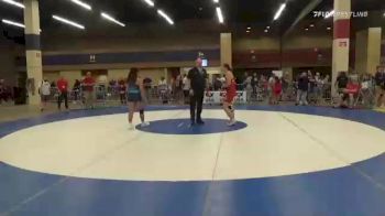 73 kg Round Of 16 - Grace Johns, Oz Wrestling Club vs Hana Knoblich, California