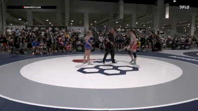 72 lbs Cons. Round 4 - Elleni Johnson, Laker Wrestling Club vs Kaylianna Mazzucchi, Oregon