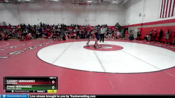 190 lbs Quarterfinal - Cassidy Hernandez, Southridge vs Dyani Hernandez, Wahluke (Girls)