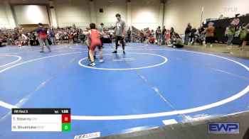 77 lbs Rr Rnd 3 - Tritt Stearns, Panther Youth Wrestling vs Noah Shuemake, Poteau Youth Wrestling Academy