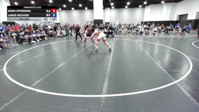 285 lbs Mark Effendian, Pennsylvania Red vs James Bechter, Ohio Scarlet
