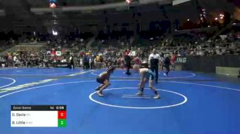 100 lbs Consolation - Otis Davis, Rtl Trained vs Brady Little, Shore Thing WC