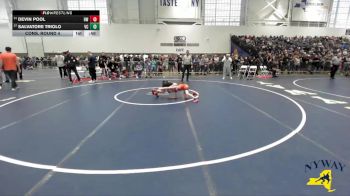 62 lbs Cons. Round 4 - Salvatore Triolo, VHW Club vs Devin Pool, HF-L Wrestling