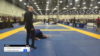 Carlos Eduardo Sarmiento Garcia vs Bryan Wesley Bowman 2024 World Masters IBJJF Jiu-Jitsu Championship