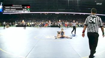 D3-106 lbs Semifinal - Brody Ashley, Coloma vs Danny Vaneeckhoutte, Erie Mason