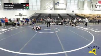 138 lbs 1st Place Match - Ty Conover, Penn Yan Wrestling Club vs Luke Dakin, Hyde Park Youth Wrestling Club