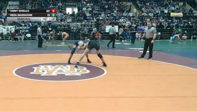 3 - 144 lbs Semifinal - Reza Massjouni, Christiansburg vs Vinny DiVello, Skyline