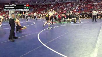 3A-215 lbs Quarterfinal - Lincoln Jipp, Bettendorf vs Meric Hagarty, Waverly-Shell Rock