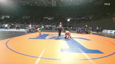 4A Boys 150 lbs Champ. Round 1 - Malachi Richman, Hidden Valley Boys vs Cole Roy, Pendleton Boys